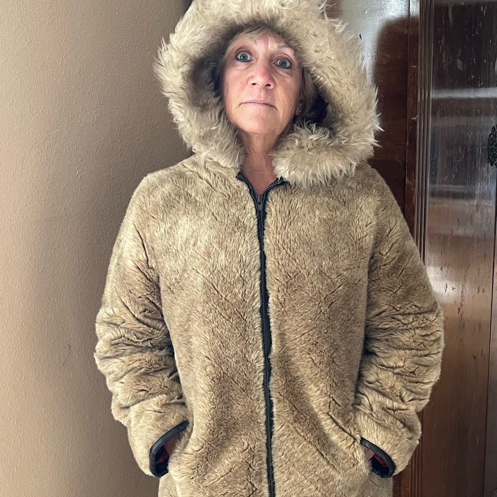Warm, fuzzy jacket